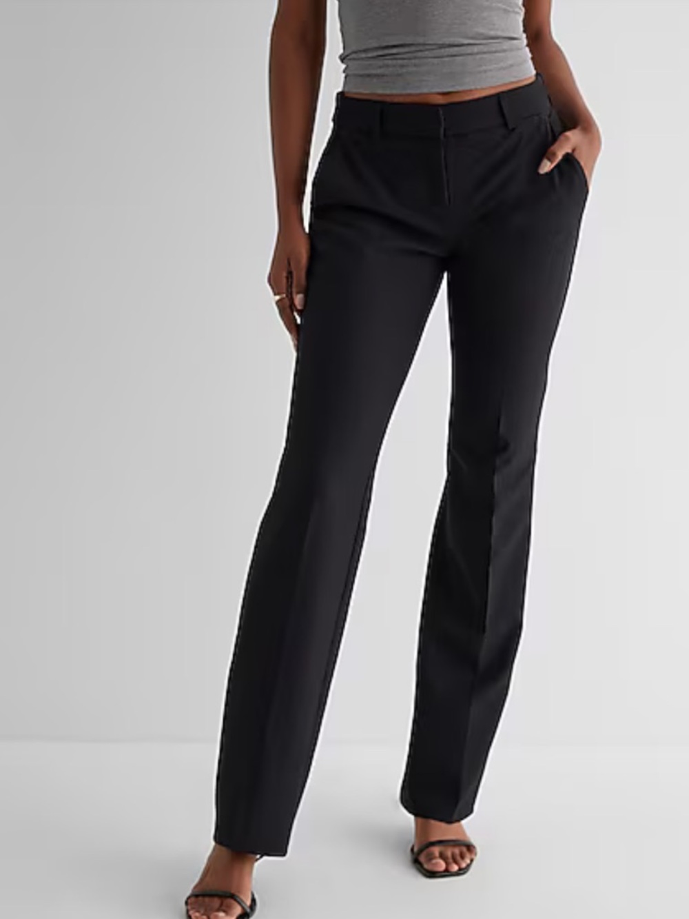 Express Low Rise Boot Cut Pants - Picture 4 of 13